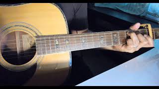 A Major Acoustic Guitar Jamtrack / A And D Chord / Tempo 69 Bpm