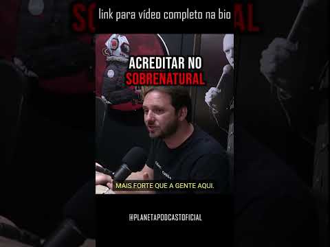 imagem do vídeo “RELIGIOSO TENDE A CONFIAR MAIS…” com Sabbag, Montijo e Neuromágico | Planeta Podcast #shorts