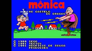 Master System Longplay [185] Mônica no Castelo do Dragão (BR)
