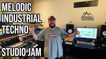 Melodic Industrial Techno Studio Jam - All hardware