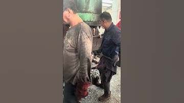 Inside the factory Forging Process 2025 – Upsetting, Punching, Rolling Steel Rings #process #machine