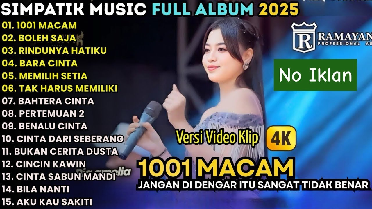 SIMPATIK MUSIC || 1001 MACAN - BOLEH SAJA FULL ALBUM DANGDUT POPULER TERBARU 2025