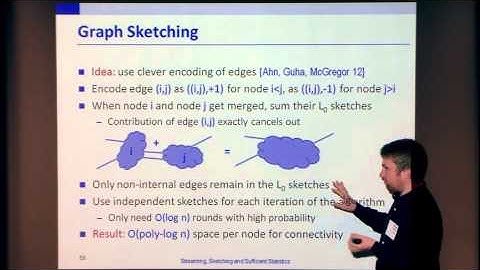 Streaming, Sketching and Sufficient Statistics II