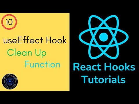 useEffect with Clean up Function | React Hooks Tutorials - 10 | The Tripura Classes