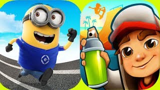Subway Surfers World Tour 2018 Venice Beach Vs Minion Rush Soccer Tournament Gameplay