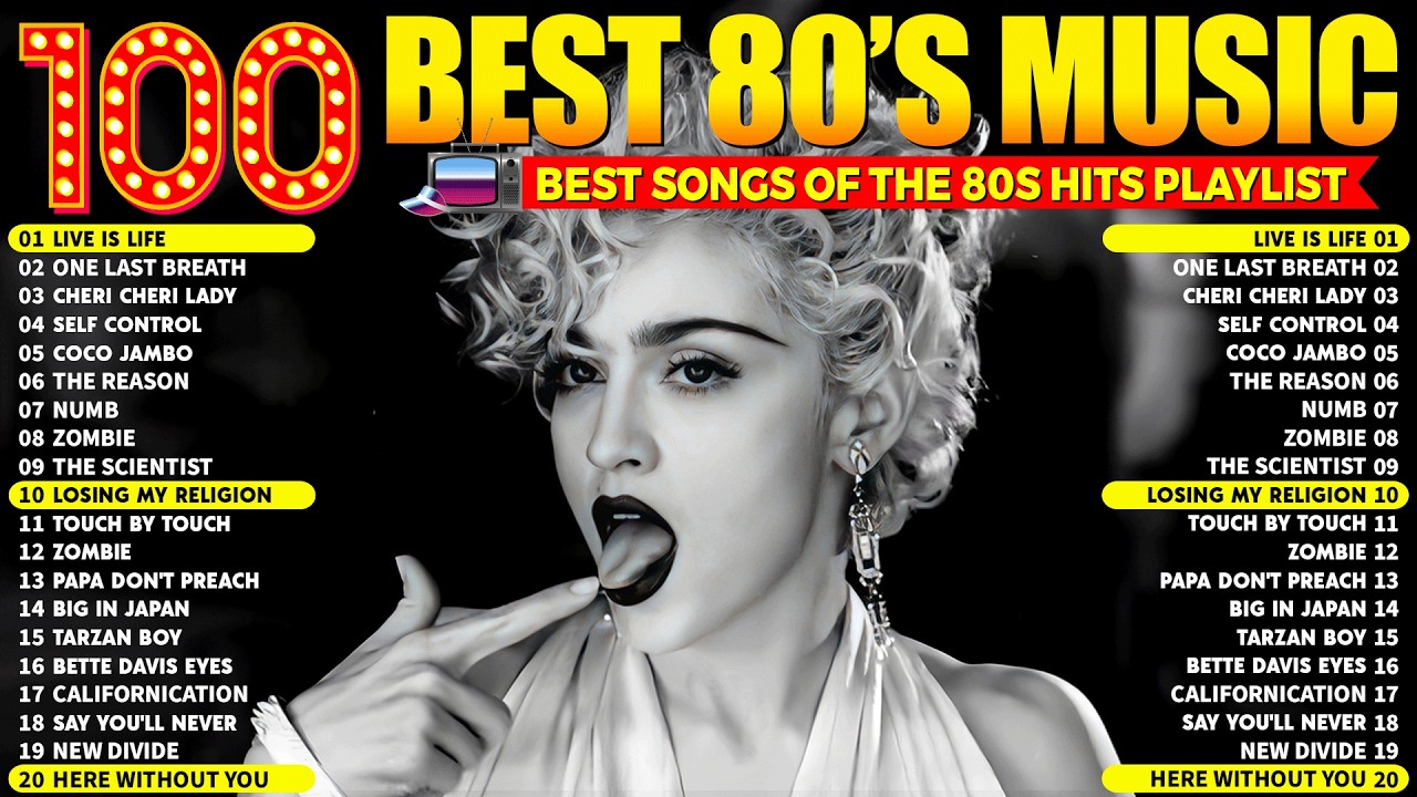 Golden 80s Hits 🎶 Your Perfect Retro Playlist 🎶 Back To The 80s