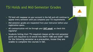 MATH 1580 TSI Advising