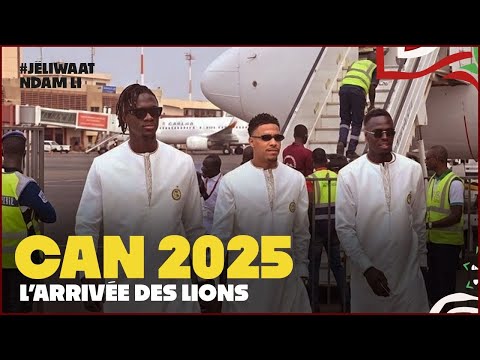 LIVE Can Maroc 2025 L Arrivée Des Lions à Tanger 