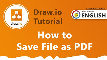 How to Save draw.io file as PDF | Draw.io