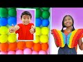 Wendy and Eric Plays with Pop It Toy Vending Machine Toys Store | Share with Friends