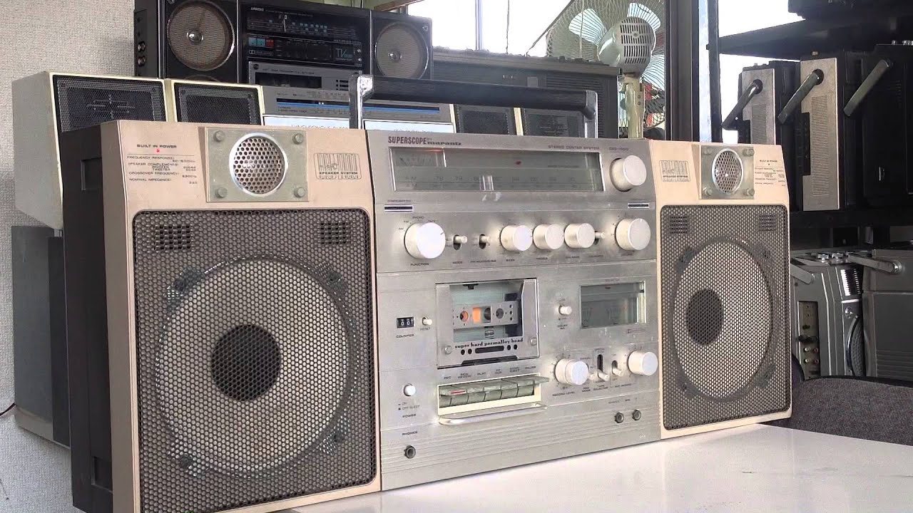 marantz crs-7000 boombox ghettoblaster - YouTube marantz crs-7000 boombox ghettoblaster - YouTube