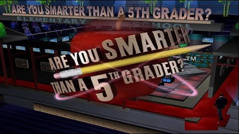 Are You Smarter Than a 5th Grader?: Make the Grade  - PlayStation 2 Game {{playable}} List (on PS4)