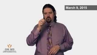 CHS President CEO Recruitment Update - March 9 2015