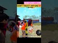 Don't Trust Anyone💔In Freefire😡|#shorts#gvgamingofficial#gvarvind #short