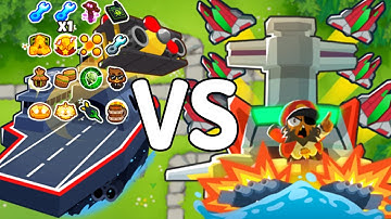 God Boosted Carrier Flagship VS. Navarch of The Seas