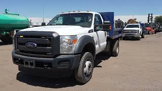 29 - 2015 Ford F550 Super Duty XL 4WD Landscape Dump Truck