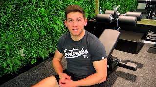 Decline Bench Reverse Crunch to Kick Ups