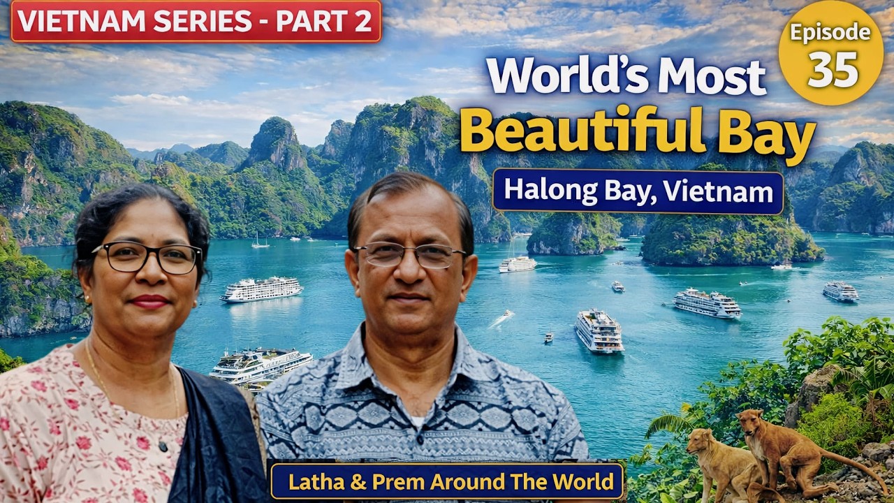 ⁣Ha Long Bay Vietnam 🇻🇳 World’s Most Beautiful Bay | Cruise Through 2000 Islands #halongbay