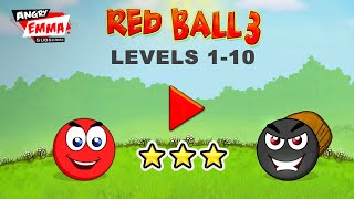 Red Ball 3: Jump for Love! Bou - Levels 1-10 screenshot 3