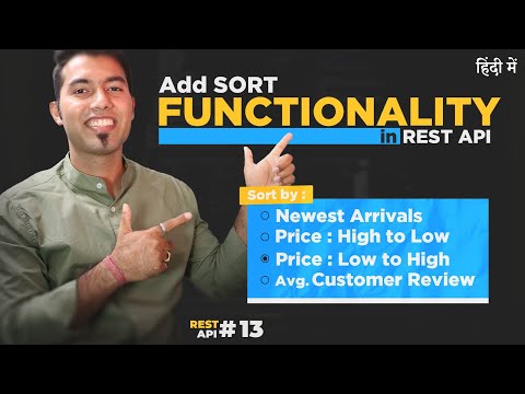 #13: Add SORT functionality in Rest API  (ASC TO DESC, LOW TO HIGH)