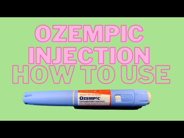 How to Use the Ozempic Pen