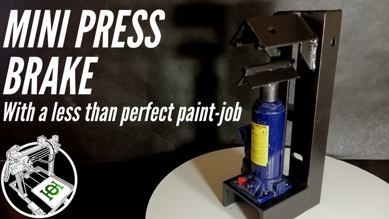 How to build a mini press brake