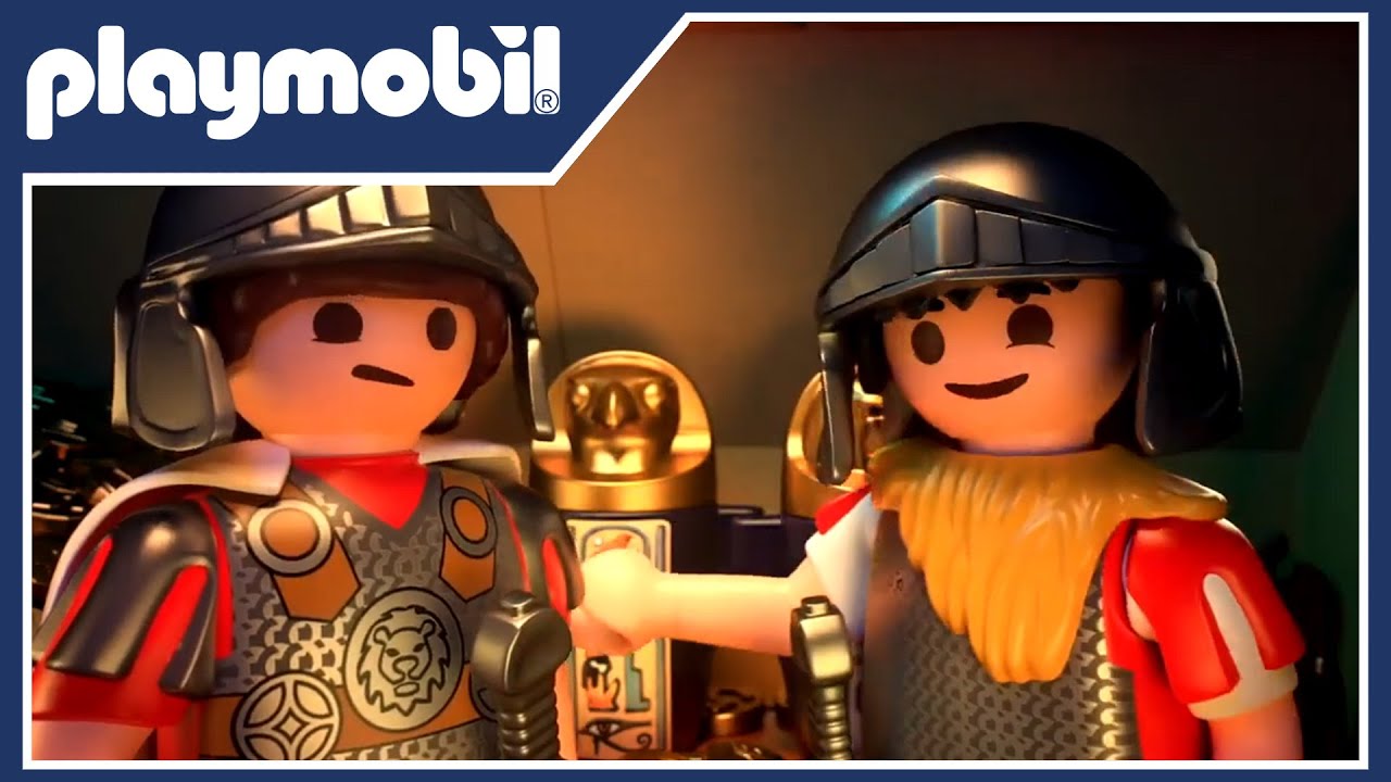 Ρωμαϊκός χάλυβας εναντίον αιγυπτιακής μαγείας: Η πτώση του Κουίντους | Playmobil Ελλάδα | Περιπέτεια