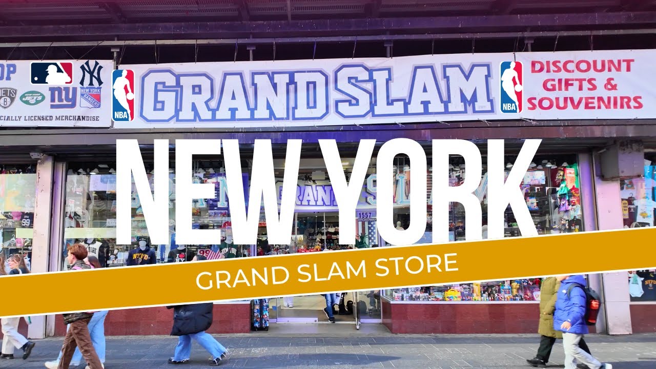 Inside GRAND SLAM STORE New York City