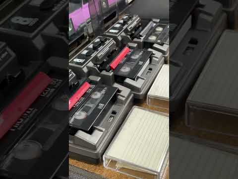 Rewinding digital 8 tapes #digital8 #hi8 #digitizing
