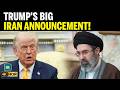 U.S.-Iran Peace Deal: Trump Claims Iran Agrees To No Nuclear Weapons | N18G | 4K