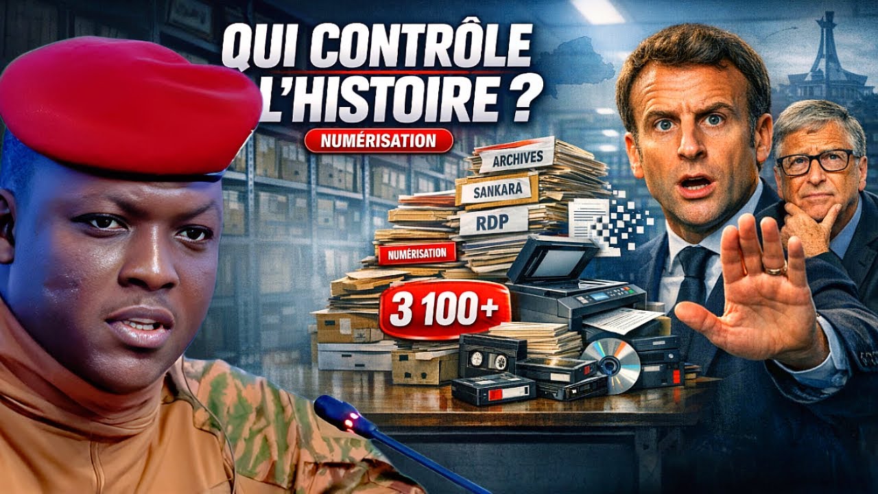 Ibrahim Traoré : 3 100 archives de Sankara numérisées — le détail que personne ne voit
