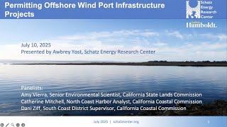 Permitting for Offshore Wind Port Infrastructure Projects