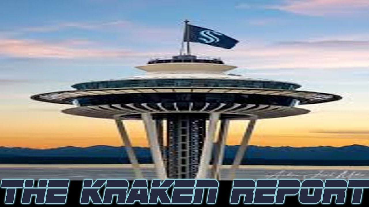 Jenny Durkan Raises The NEW Seattle Kraken Flag - YouTube