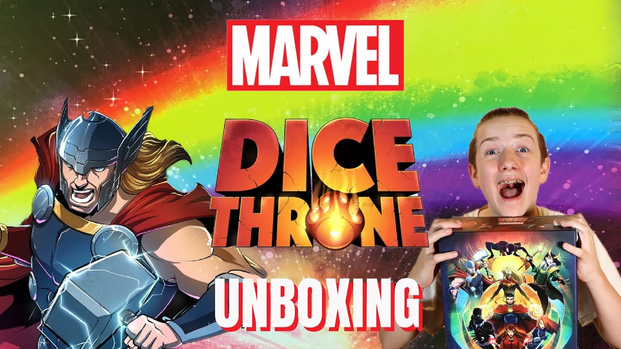 Marvel Dice Throne Battle Chest Unboxing YouTube