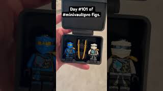 Day #101 of #minivaultpro figs. Today we have Skybound Jay and Zane! #ninjago #lego #ninjagojay