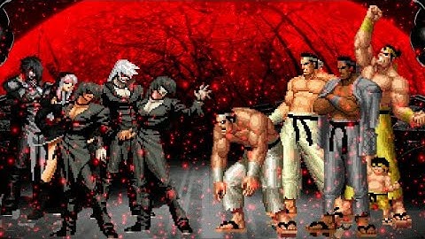 [KOF Mugen] Memorial | Element Team vs Goro Daimon Team [ 4vs4 ]