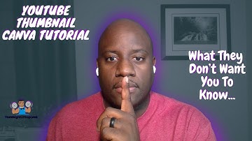 YouTube Thumbnail Canva Tutorial
