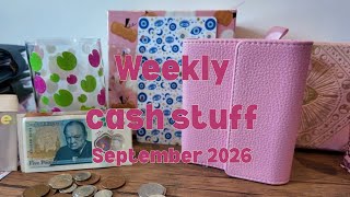   💷 WEEKLY CASH STUFFING | BUDGETING & SAVING 💰 September 2026