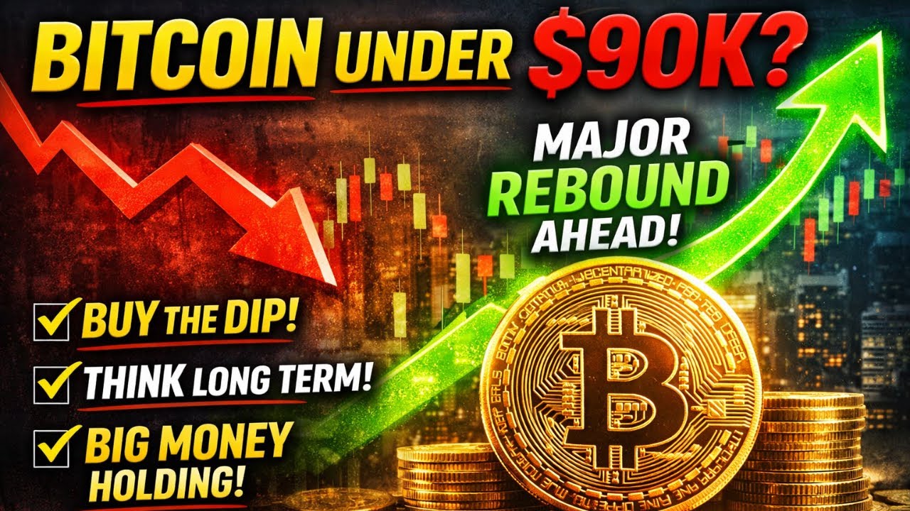 🚀 Bitcoin Below $90K? Don’t Panic! 🔥 