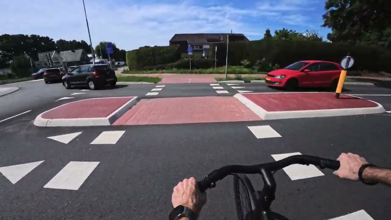 I almost got hit twice in 30 seconds!