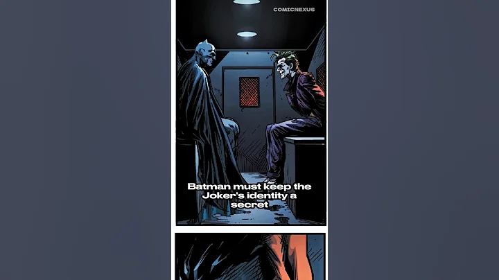 Why do Batman and the Joker protect each other's identities?😳