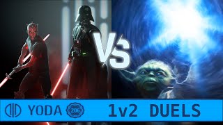 Yoda 1v2 Duels Compilation | Star Wars Battlefront II