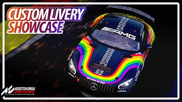 We Race As One Mercedes AMG GT4 || ACC Custom Livery