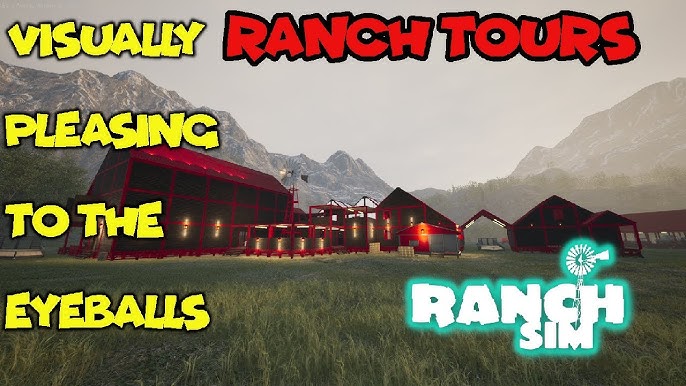 RANCH SIM - HOW TO BUILD A GREENHOUSE AND GROW CROPS 