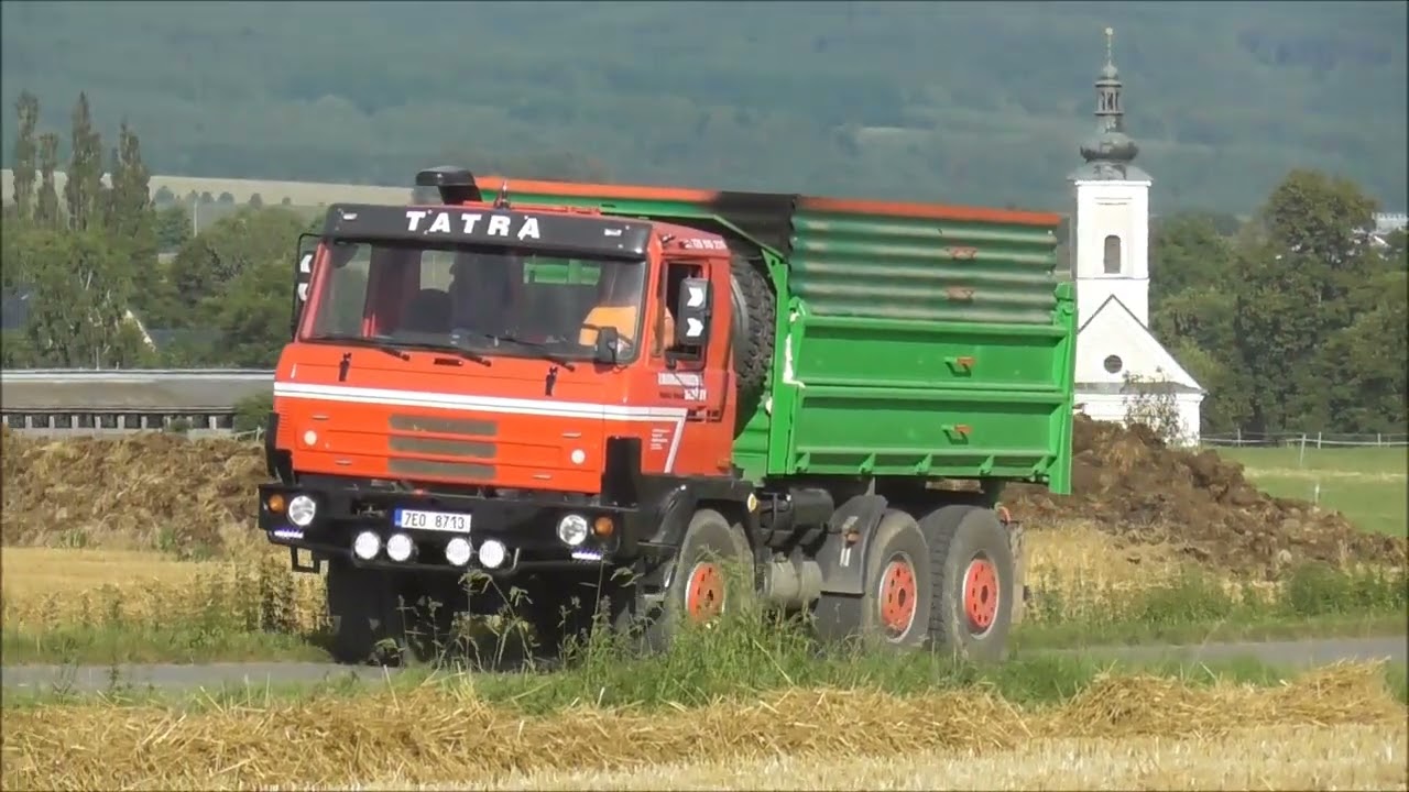 Žně 2025 2x Fortschritt E - 517, E -  512 a Tatra 815/2x Zetor Crystal