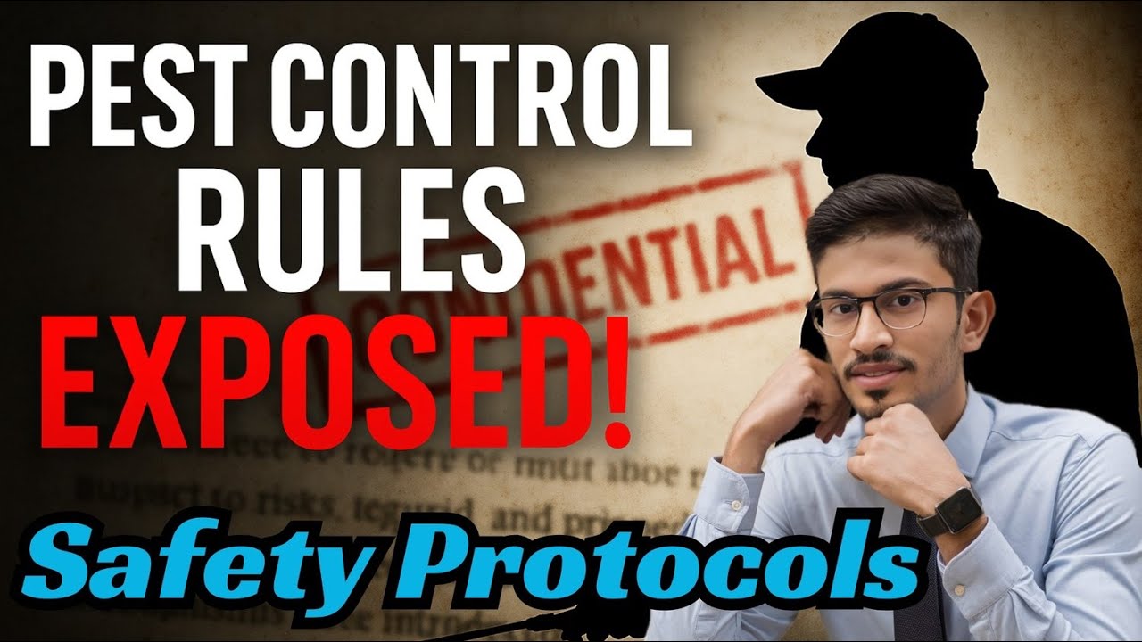 Rules & Regulations for Pest Control || Pest Control , Why It’s ...