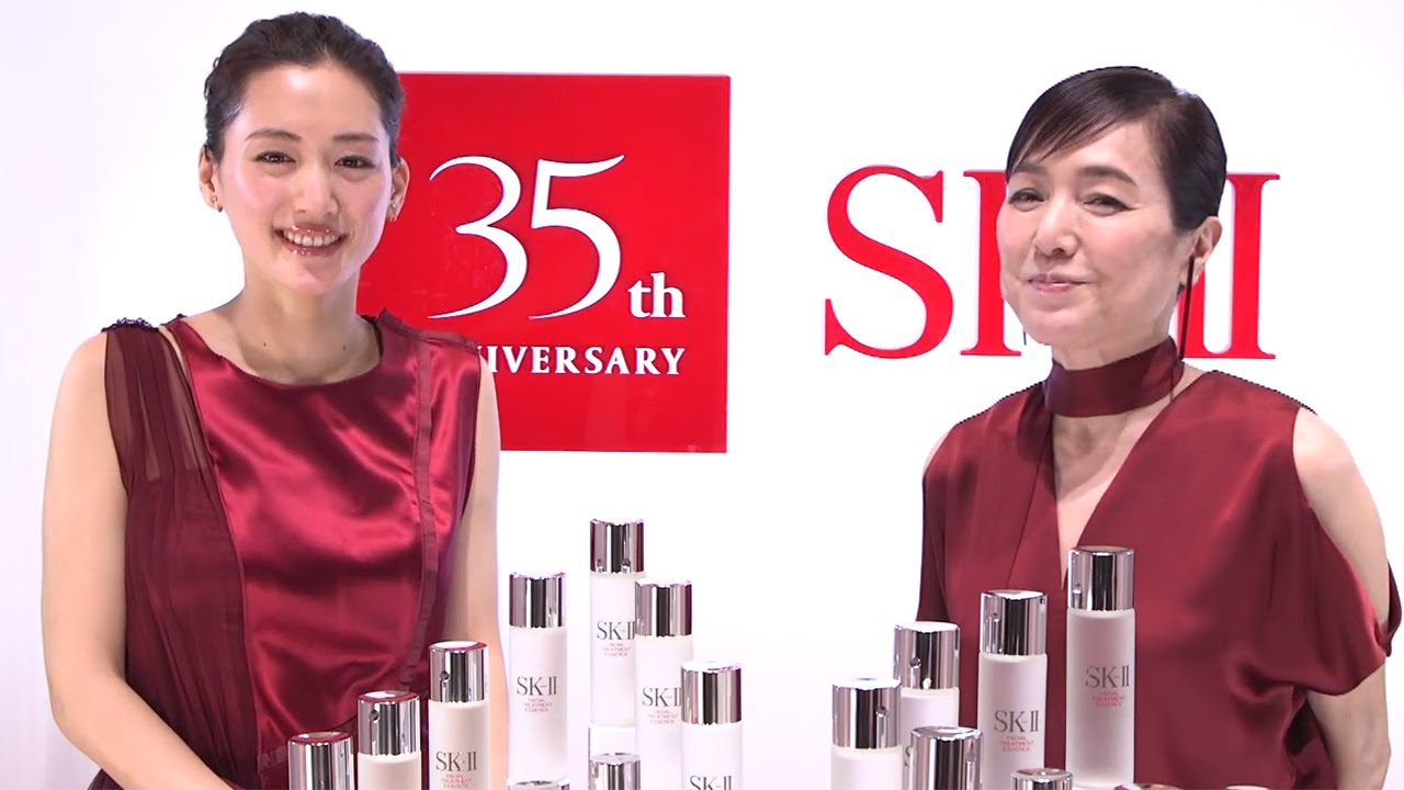 動画 綾瀬はるか 桃井かおりからスペシャルメッセージ Sk 2 誕生35周年キックオフ セレモニー 運命よりも きれいになろう Maidigitv マイデジｔｖ