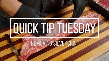 How to Remove Silverskin from Ribs | Quick Tip Tuesday