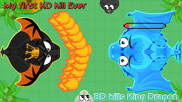My First KD kill ever//Mope.io //BD killls KD // KIlling KD first time//Killing Queen Celeste mop.io