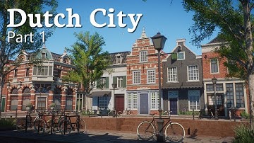 Planet Zoo - Dutch City (Part 1) - Street Facades